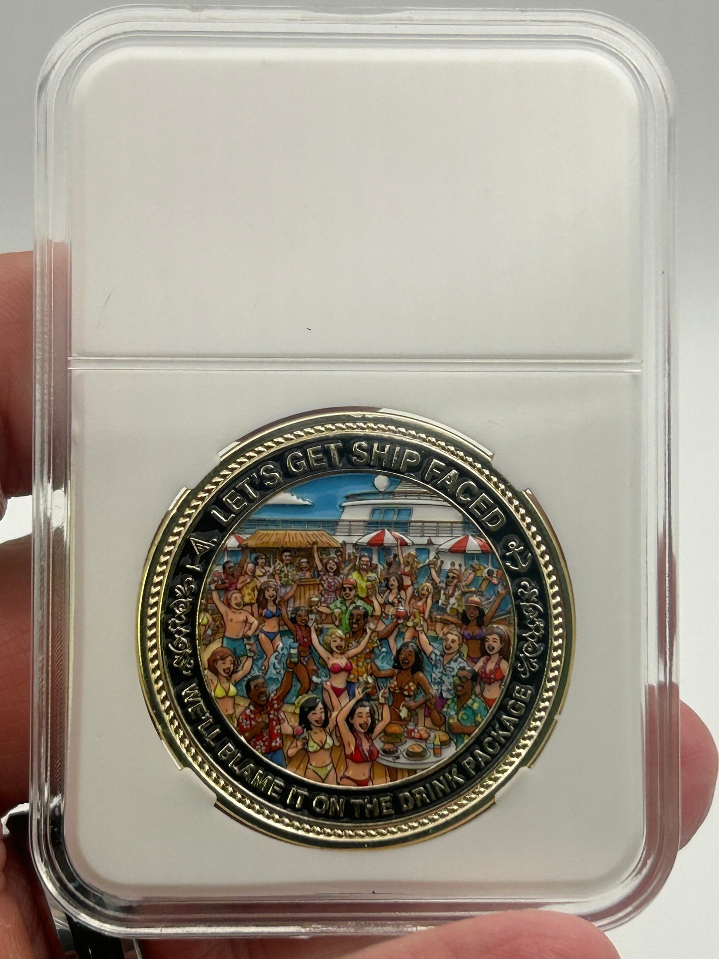IN STOCK NOW! Cruising Is The Best With Our Squad Challenge Coin