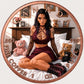 Canada Maple Leaf 1 oz .999 Fine Copper Round – Gothic Teddy Bear Art Edition (Tube of 20)