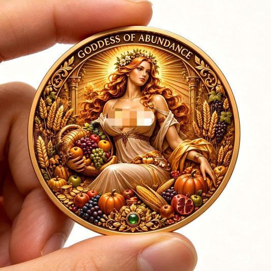 Goddess of Abundance 1 oz .999 Fine Copper Round – Limited Mintage 2026 (Tube of 20)