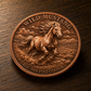50-Pack Wild Mustang 1 oz .999 Fine Copper Rounds