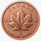 Canada Maple Leaf 1 oz .999 Fine Copper Round – Cheerleader Art Edition (Tube of 20)