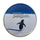 50 PCS Wholesale Lot - Be The Damn Penguin Motivational Challenge Coin 40mm Silver Tone Colorized