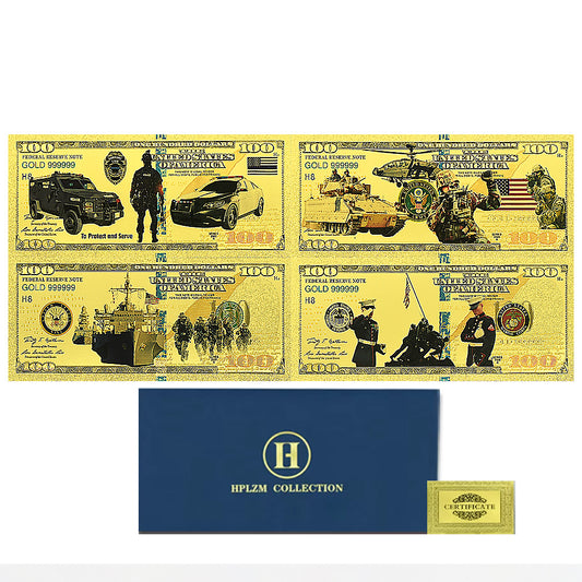 WHOLESALE ONLY-US MILITARY 4 PC SET COA & ENVELOPE
