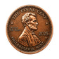 50 PCS Wholesale Lot - The Final Cent 2025 Commemorative Coin 40mm Lincoln Philadelphia Mint Final Strike