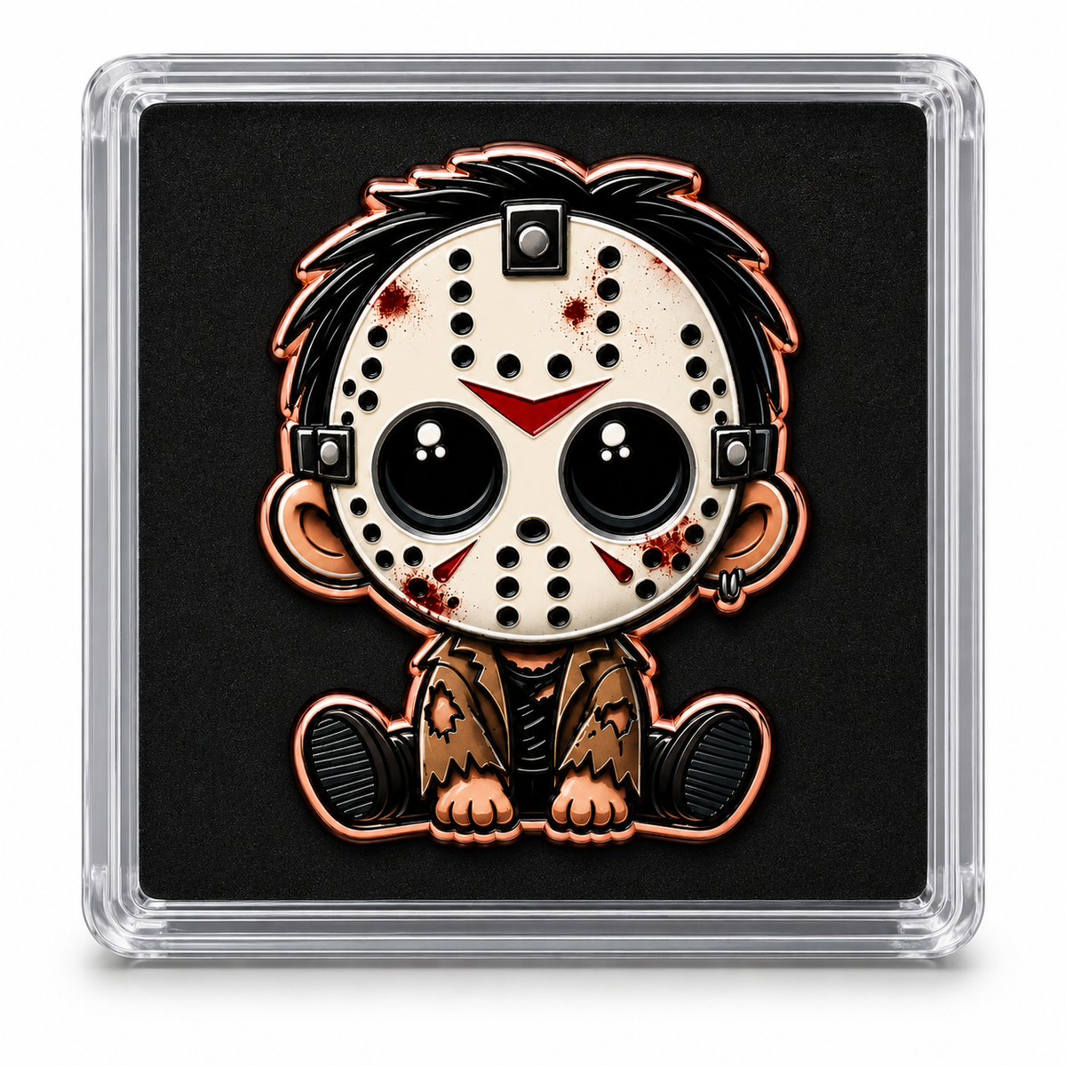Jason Voorhees Friday the 13th Chibi – 1 oz .999 Copper – Limited to 2000-10 pack