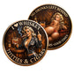 I Love Whiskey Titties and Cigars Novelty Coin 40mm – Both sides