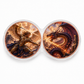 Archangel vs. Dragon Panoramic Dual 1 oz .999 Fine Copper Coin Set – Battle of the Ages Edition (10 Sets Minimum)