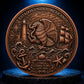 Mexico Libertad 3D Copper Coin,1 Ounces .999 Pure Copper Round Cobre Puro Angel Liberty Nautical Ocean Theme (Roll of 20)
