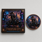 2026 Cyberpunk City 1 oz .999 Copper Commemorative Coin with Display Box - 30 Piece Lot