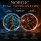 Nordic Dual Goddess 1 oz Pure Copper Coin Set – Ice & Fire Edition (10 Sets Minimum)
