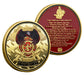 Firefighter's Prayer Firefighter Challenge Coin Lot - 50 Pieces, Gold Tone & Silver Tone