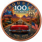 1oz 3D engraved Route 66 Centennial .999 pure copper Commemorative Coin 100 Years of the Mother Road, Vintage US Art Collectible(Stack Pack of 20)