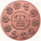 Mexican Libertad 5 oz .999 Fine Copper Round – Day of the Dead Gunslinger Art Edition (PACK of 20)