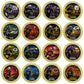 Pro Football 32-Team Complete Set – American Football Champions Challenge Coins