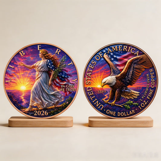 IN STOCK NOW! 2026 Liberty Walking Copper Coin – 1 Troy Oz .999 Fine Copper