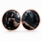 Gothic Reaper Queen Panoramic Dual 1 oz .999 Fine Copper Coin Set – Dark Castle Edition (10 Sets Minimum)