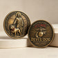 USMC Devil Dog Challenge Coin – 40mm 3D (5-Pack)