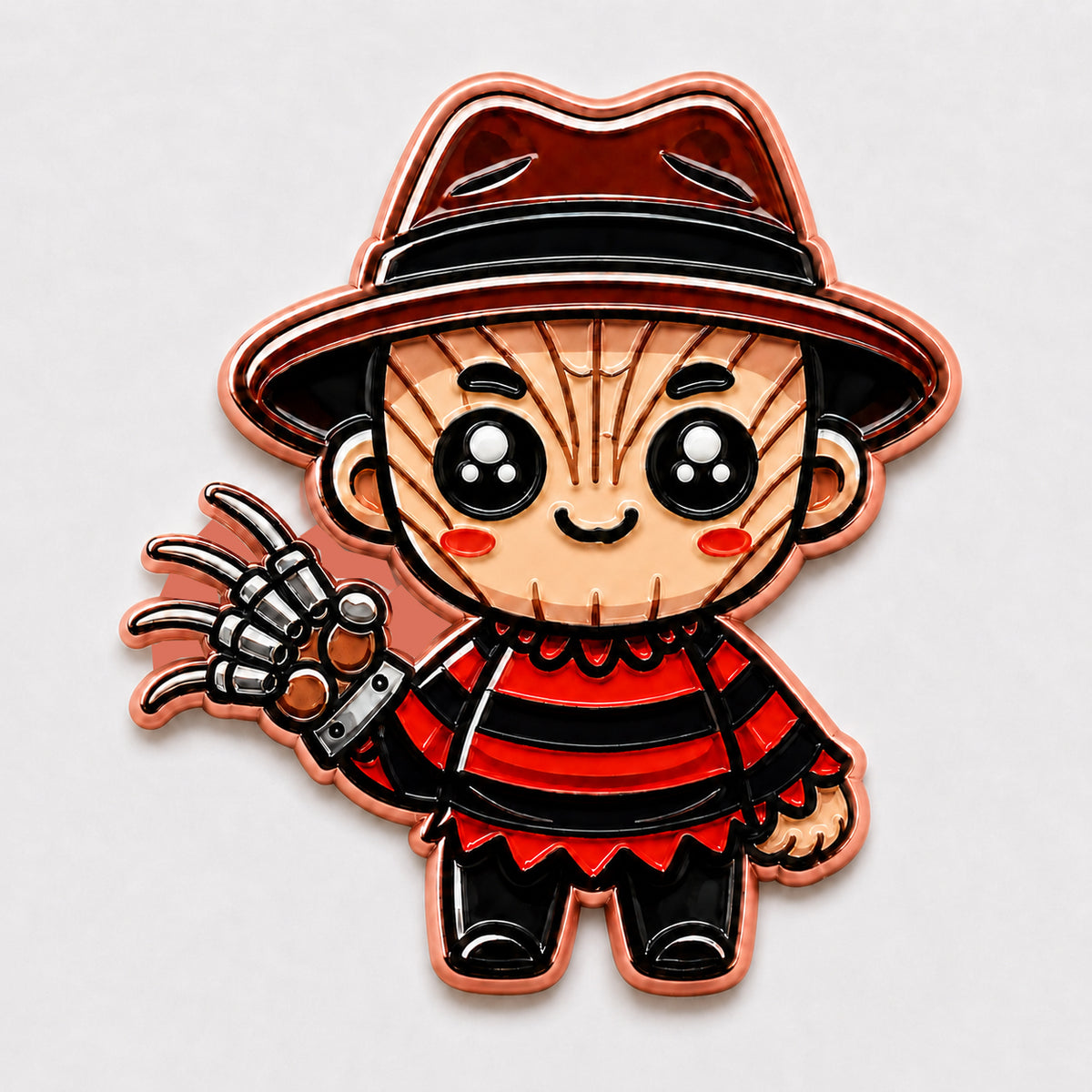 PREORDER – Freddy Krueger Chibi 1 oz .999 Copper Collectible – October 2026