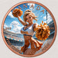 Canada Maple Leaf 1 oz .999 Fine Copper Round – Cheerleader Art Edition (Tube of 20)