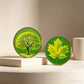 Tree of Life & Maple Leaf 1 oz Copper Round – Emerald Green Nature Art Edition (Tube of 20)