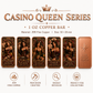 Casino Queen Series 1 oz .999 Fine Copper Bar Set of 5 (20 Sets / 100 Bars)