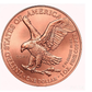 American Eagle Walking Liberty 1 oz .999 Fine Copper Round – St. Patrick's Day Irish Edition 2026 (Tube of 20)