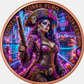 Mexican Libertad 1 oz .999 Fine Copper Round – Cyberpunk Pirate Queen Art Edition (Tube of 20)