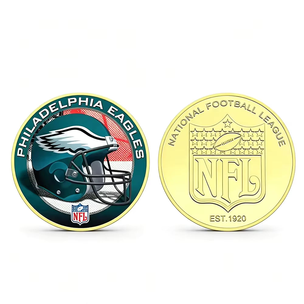 Philadelphia Eagles NFL Challenge Coin - 10 Coin Lot