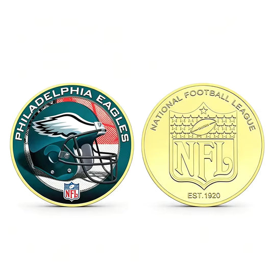 Philadelphia Eagles NFL Challenge Coin - 10 Coin Lot