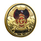 Firefighter's Prayer Firefighter Challenge Coin Lot - 50 Pieces, Gold Tone & Silver Tone