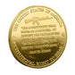 Second Amendment Challenge Coin reverse – United States of America Constitutional Right to Bear Arms Samuel Adams quote AR-15 gold relief