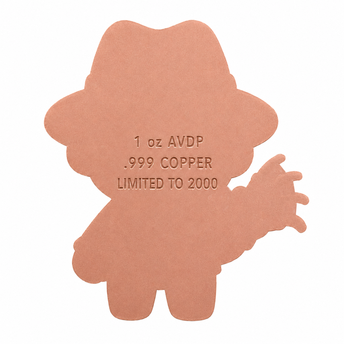 PREORDER – Freddy Krueger Chibi 1 oz .999 Copper Collectible – October 2026