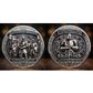 Brotherhood of Knights challenge coin front and back