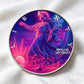 1oz Pure Copper Challenge Coin, 3D Neon Liberty Figure & Eagle Medal for Patriotic Collection