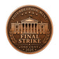 50 PCS Wholesale Lot - The Final Cent 2025 Commemorative Coin 40mm Lincoln Philadelphia Mint Final Strike