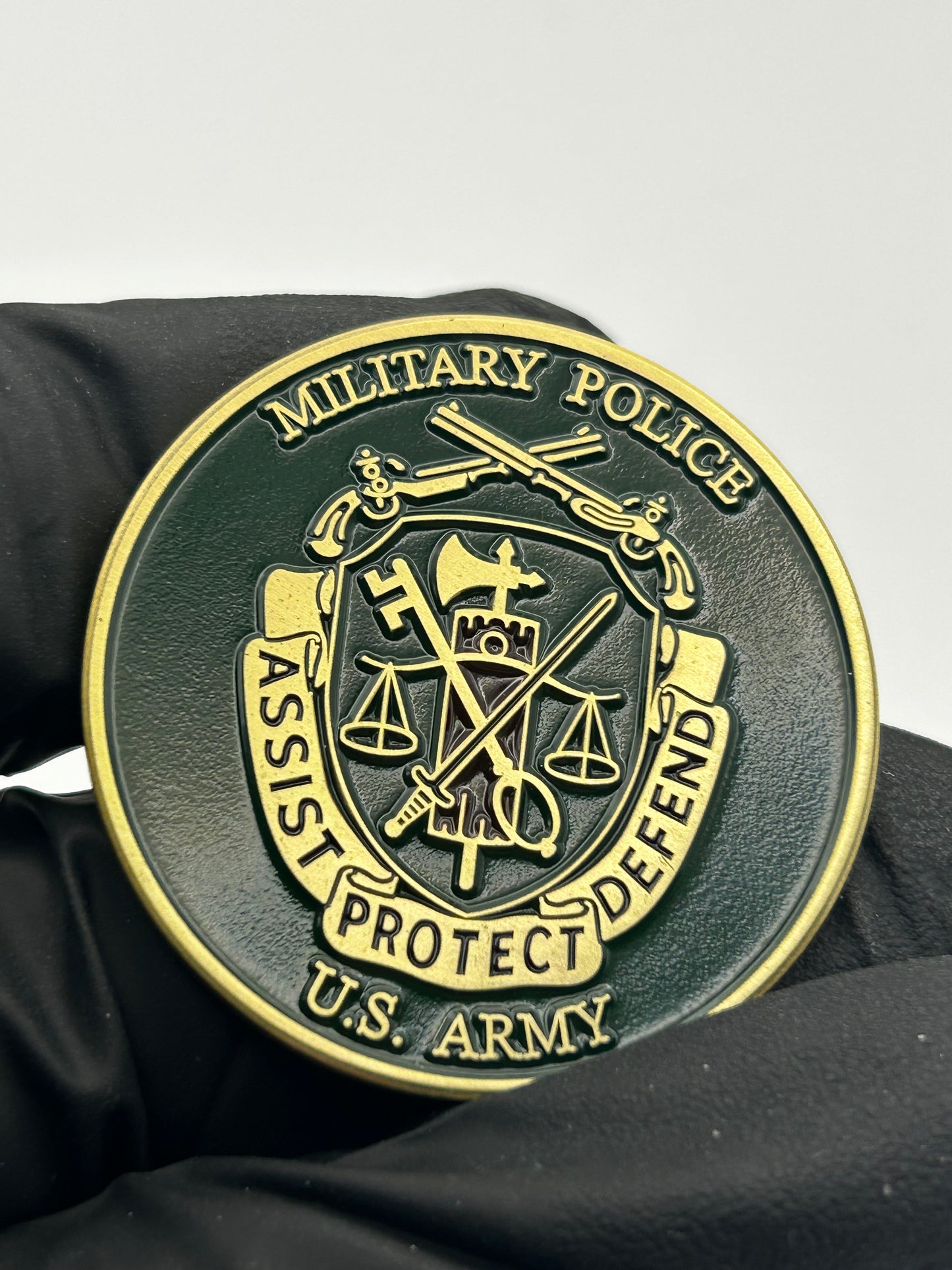 US Army Military Police Challenge Coin – 1.57" Collectible