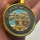 🌴BEST 2026 GIFT IDEA🌴"We Don't Give a Ship" Cruise Challenge Coin Keychain – Funny Cruiser Gift