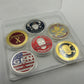 Generation X 6 Skull Coin Lot with box