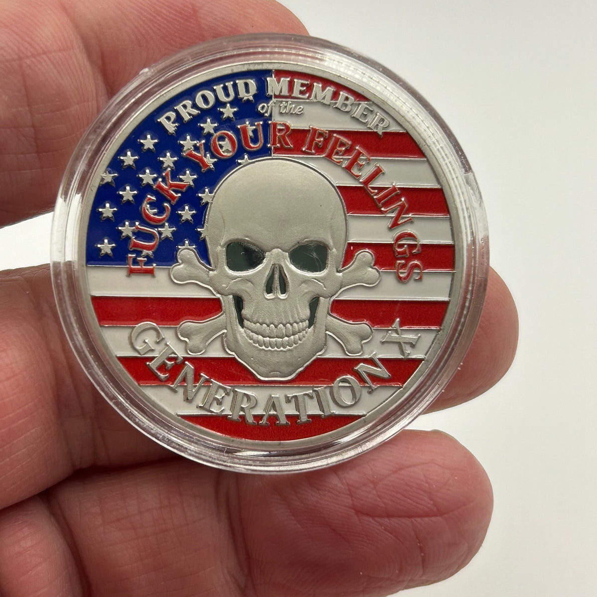 Generation X 6 Skull Coin Lot with box