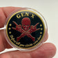 Generation X 6 Skull Coin Lot with box