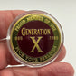 Generation X 6 Skull Coin Lot with box