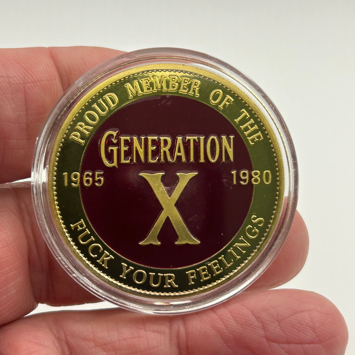 Generation X 6 Skull Coin Lot with box