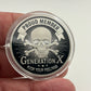 Generation X 6 Skull Coin Lot with box