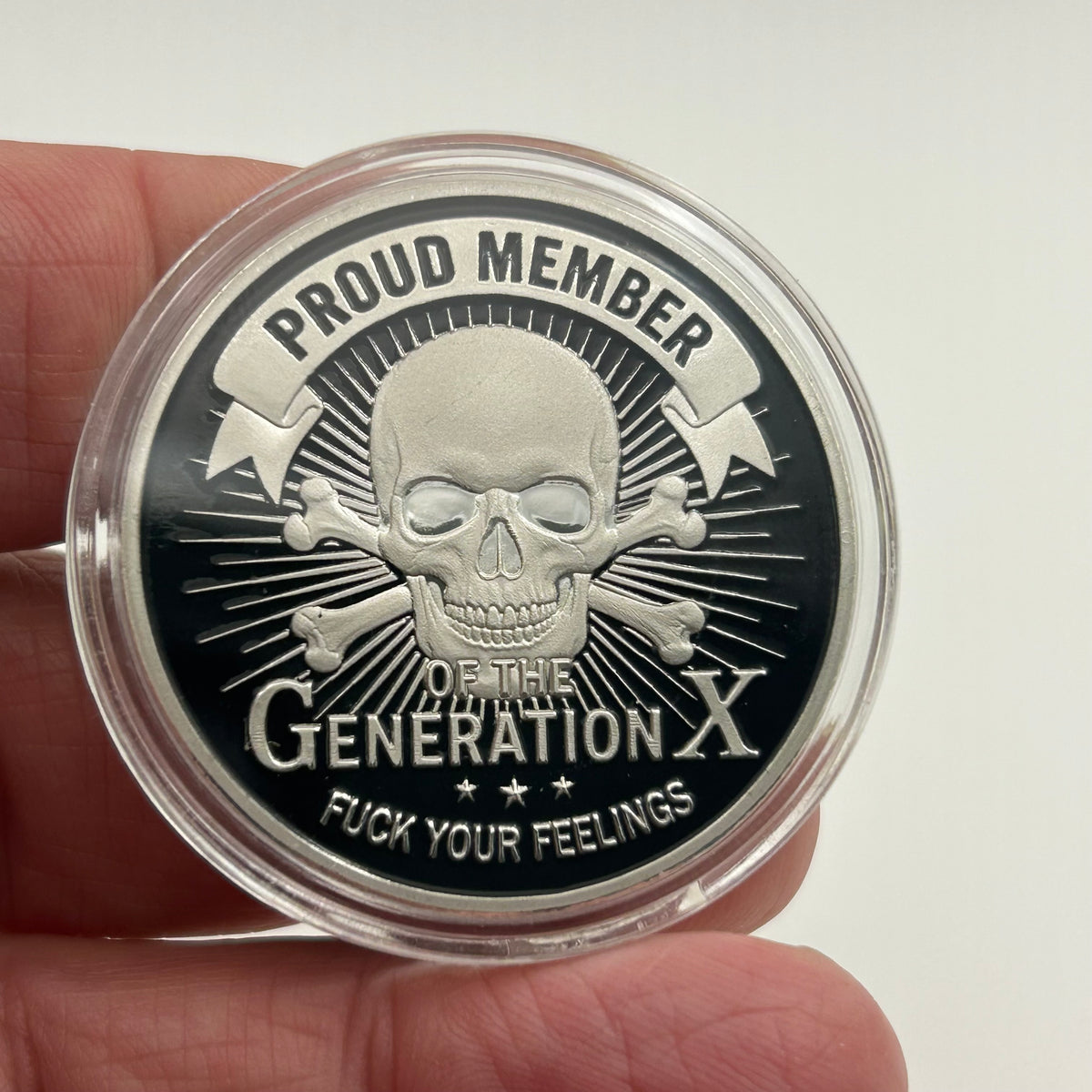 Generation X 6 Skull Coin Lot with box