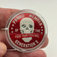 Generation X 6 Skull Coin Lot with box
