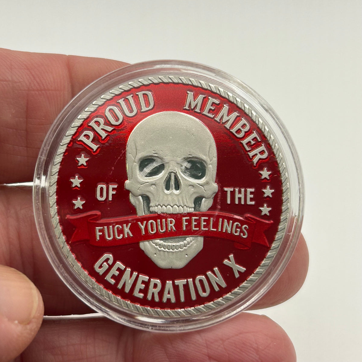 Generation X 6 Skull Coin Lot with box