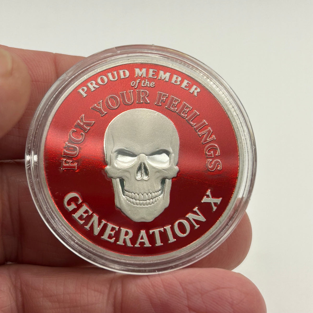 Generation X 6 Skull Coin Lot with box
