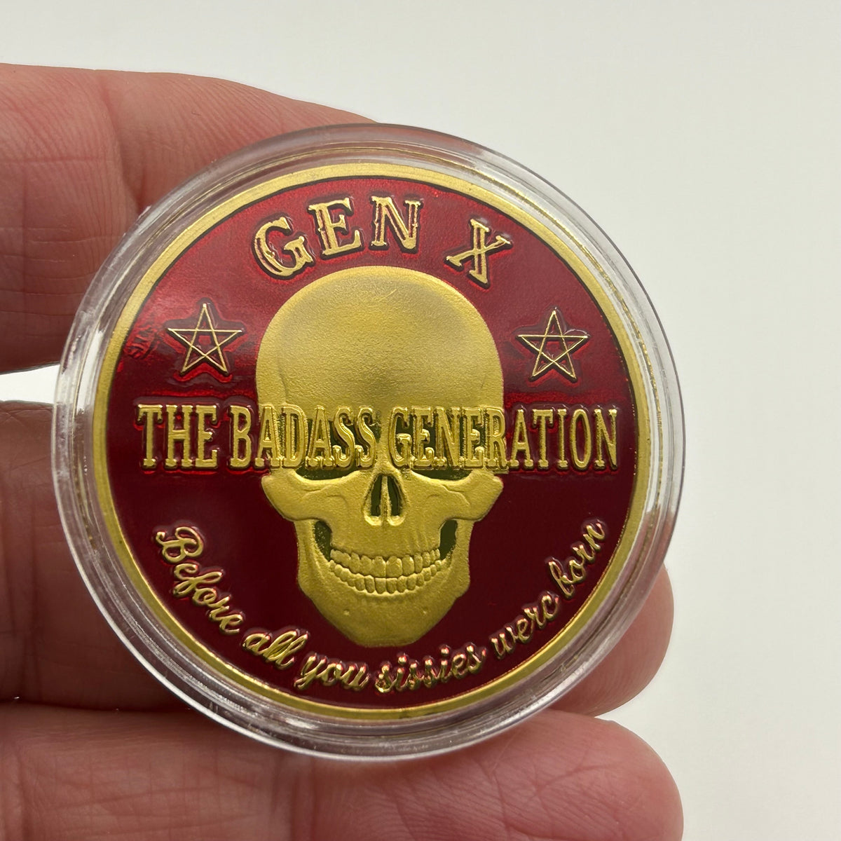 Generation X 6 Skull Coin Lot with box