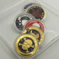Generation X 6 Skull Coin Lot with box