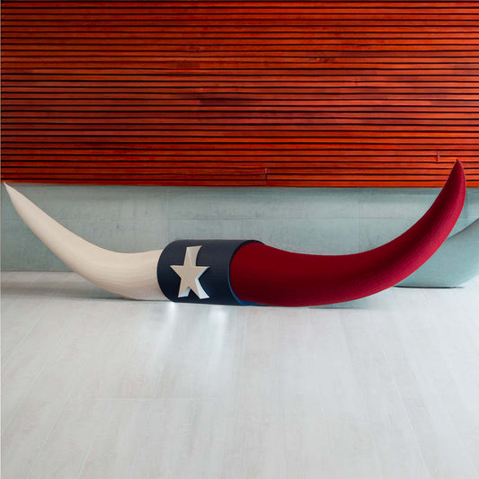 Texas Steer Horns | 31" Long | Faux Steer Horns